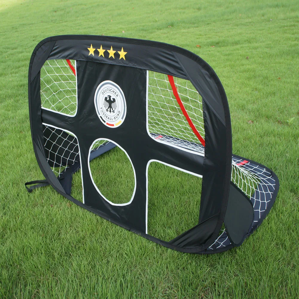 

WISHOME Pop Up Soccer Goal Portable Football Gate Children Futbol Goal Folding Net for Kids Outdoor Indoor Toy Soccer Equipment