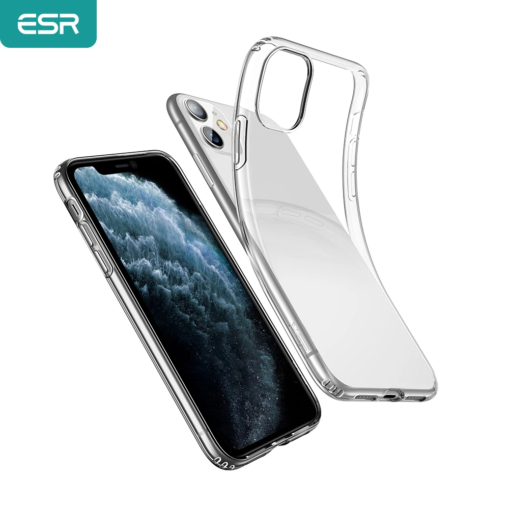 Esrための Iphone 12 11プロマックスソフトtpuバンパーケースse 11 8 7 Iphone 12ミニx Xs最大xr フィットケース Aliexpress