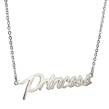 

Customized Necklace Stainless Steel Necklace Nameplate Choker Pendant English Name Jewelry Necklace 45 Fonts AAA Quality