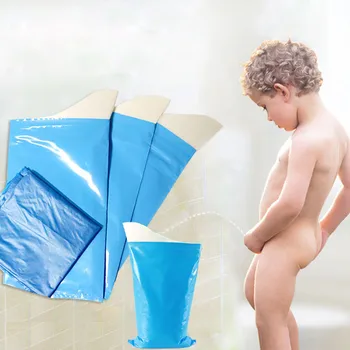 

5pcs Outdoor Travel Emergency Urinate Bags 600CC Easy Take Piss Bags Travel Mini Mobile Toilet For Baby/Women/Men Vomit Bag