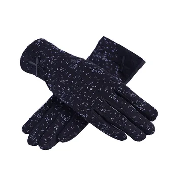 

Women Lace Gloves Outdoor Breathable Sunscreen Glove Summer Spring Stretch Touch Screen Anti Uv Slip Resistant Driving Gloves