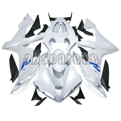 Полные Обтекатели для Yamaha YZF1000 R1 2004 2005 2006 YZF 1000 R1 04 05 06 инъекции ABS пластиковые панели наборы жемчужно-белая крышка