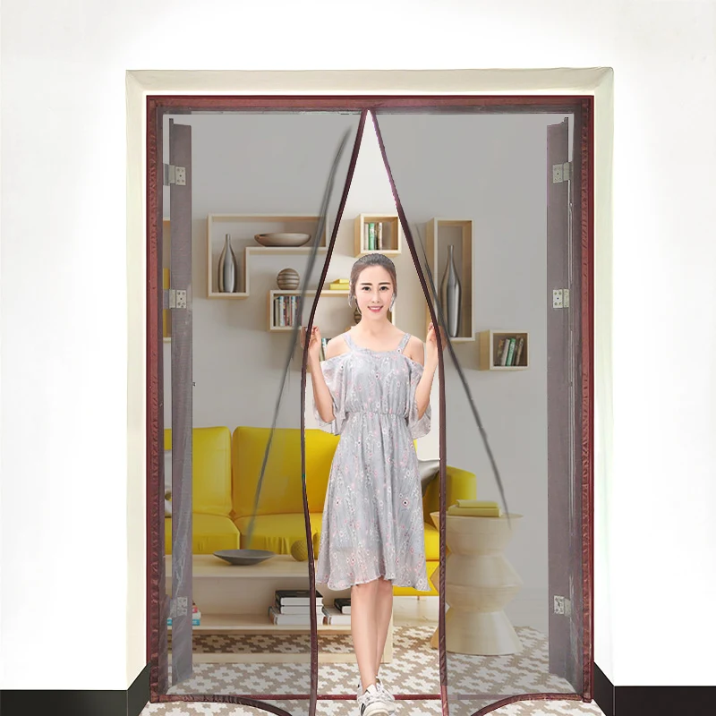 Anti-Mosquito Net Door-Curtain Insect-Screen-Mesh Easy-Installation Automatic New Closing