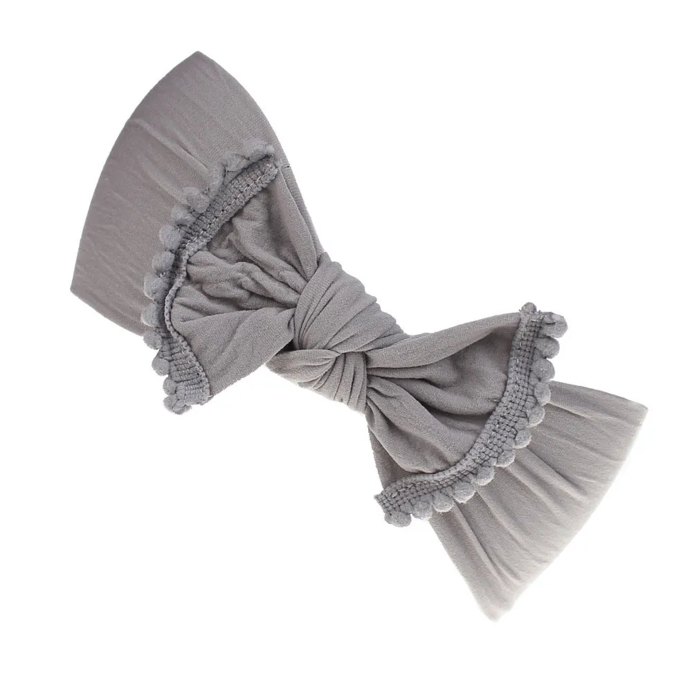 new baby headband Infant hair accessories Baby Toddler Infant Bowknot Headband Stretch Headwear Gift Toddlers headwrap
