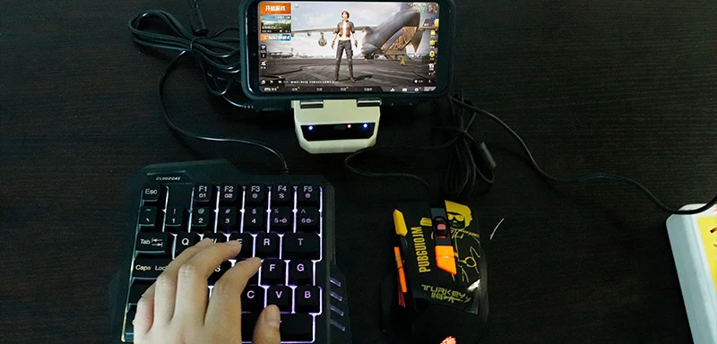 Мобильный геймпад PUBG контроллер Bluetooth клавиатура мышка конвертер для телефона PUBG игры ПК игровой пульт консоль