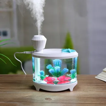 

LED Night Light Ultrasonic Air Humidifier 460ML USB Tank Type Essential Oil Aroma Diffuser Atomizer Quality Home / Office