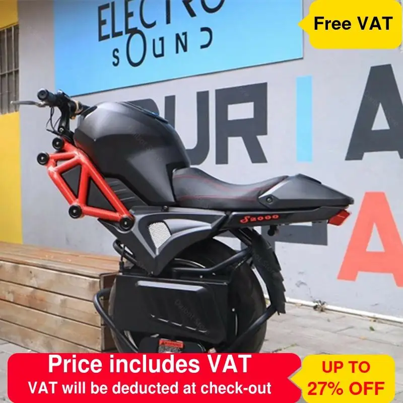 Мощный электрический Одноколесный скутер 2000 Вт 60 в самобалансирующийся с