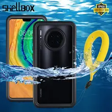 Shellbox IP68 Водонепроницаемый чехол для huawei mate 30 20 Pro Чехол Funda водонепроницаемый чехол 360 Защита для mate 30Pro P30 Pro Чехол