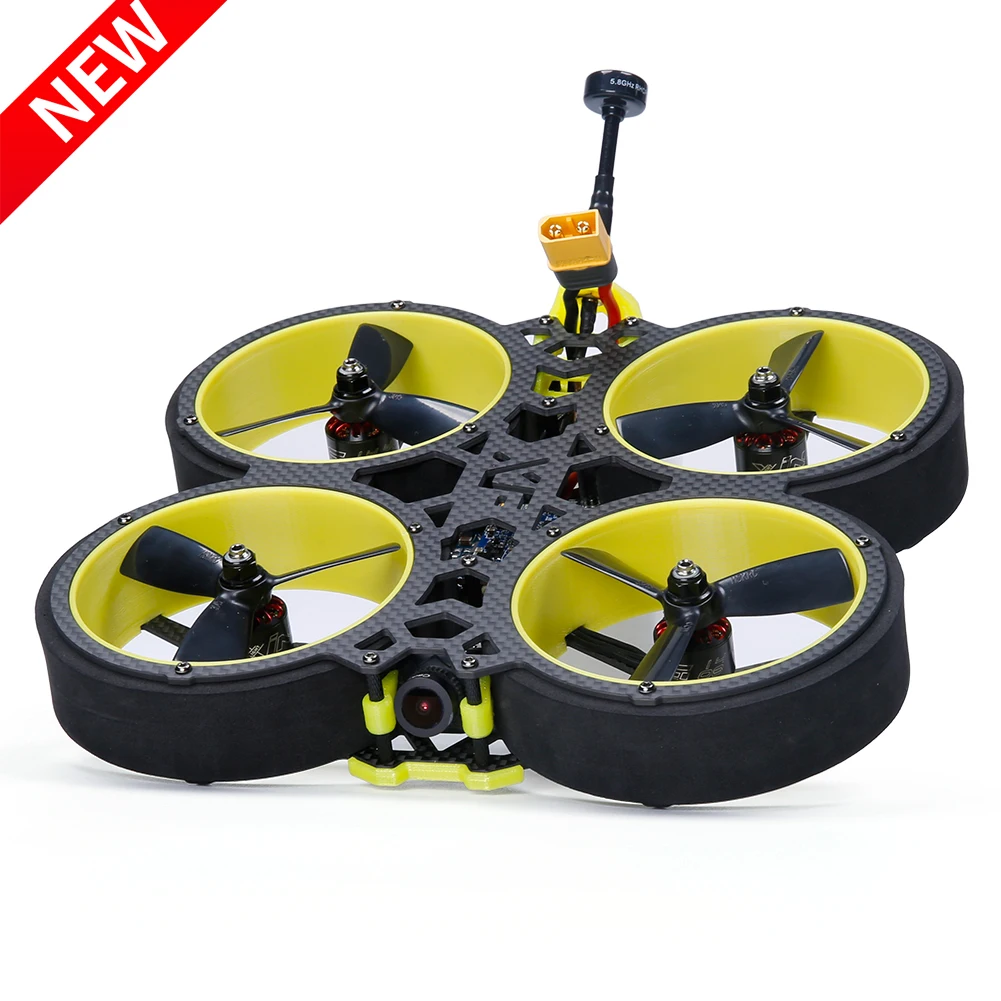 Новый iFlight BumbleBee CineWhoop 3-дюймовый 4s 6s BNF с Caddx Ratel Fpv Camera SucceX-E Mini F4 FC 1507 Motor для FPV