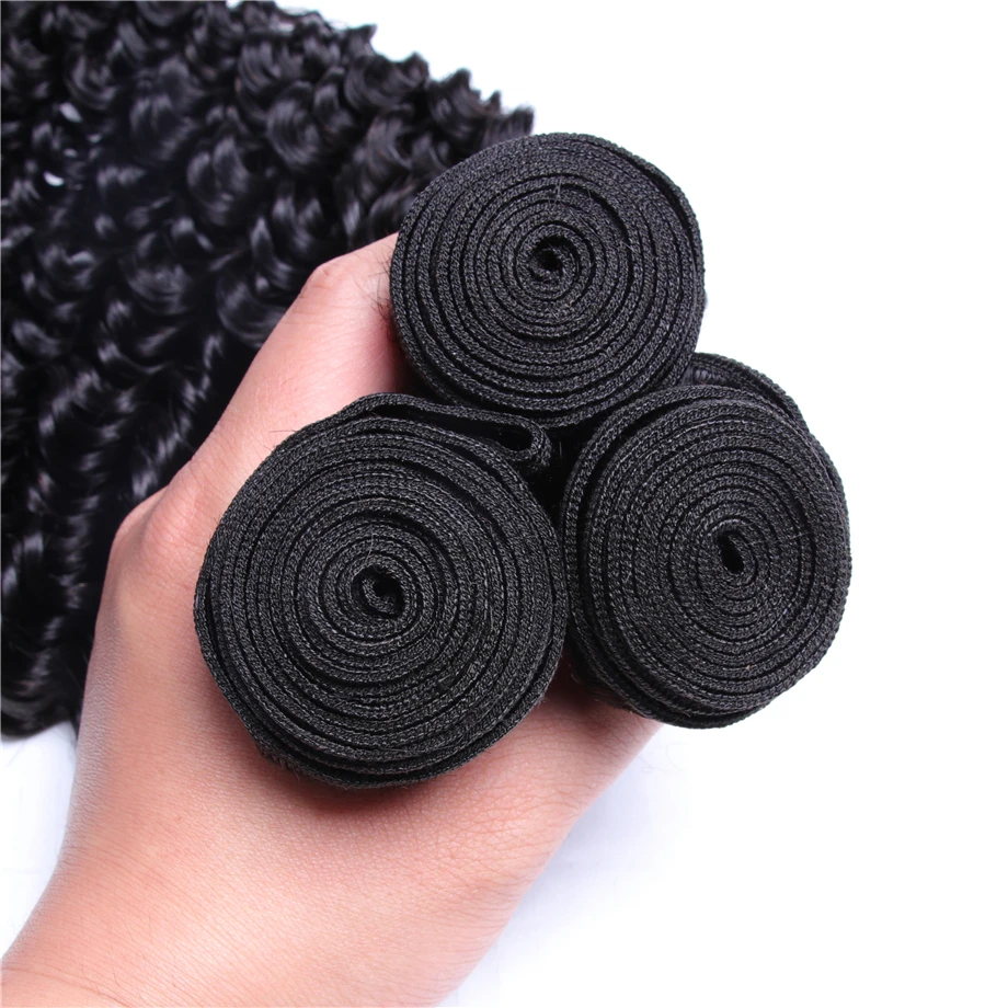 Mongolian Kinky Curly Bundles 1/3/6/9PCS Human Hair Extensions 100% Human Hair Weave Bundles Jerry Curl MYLOCKME