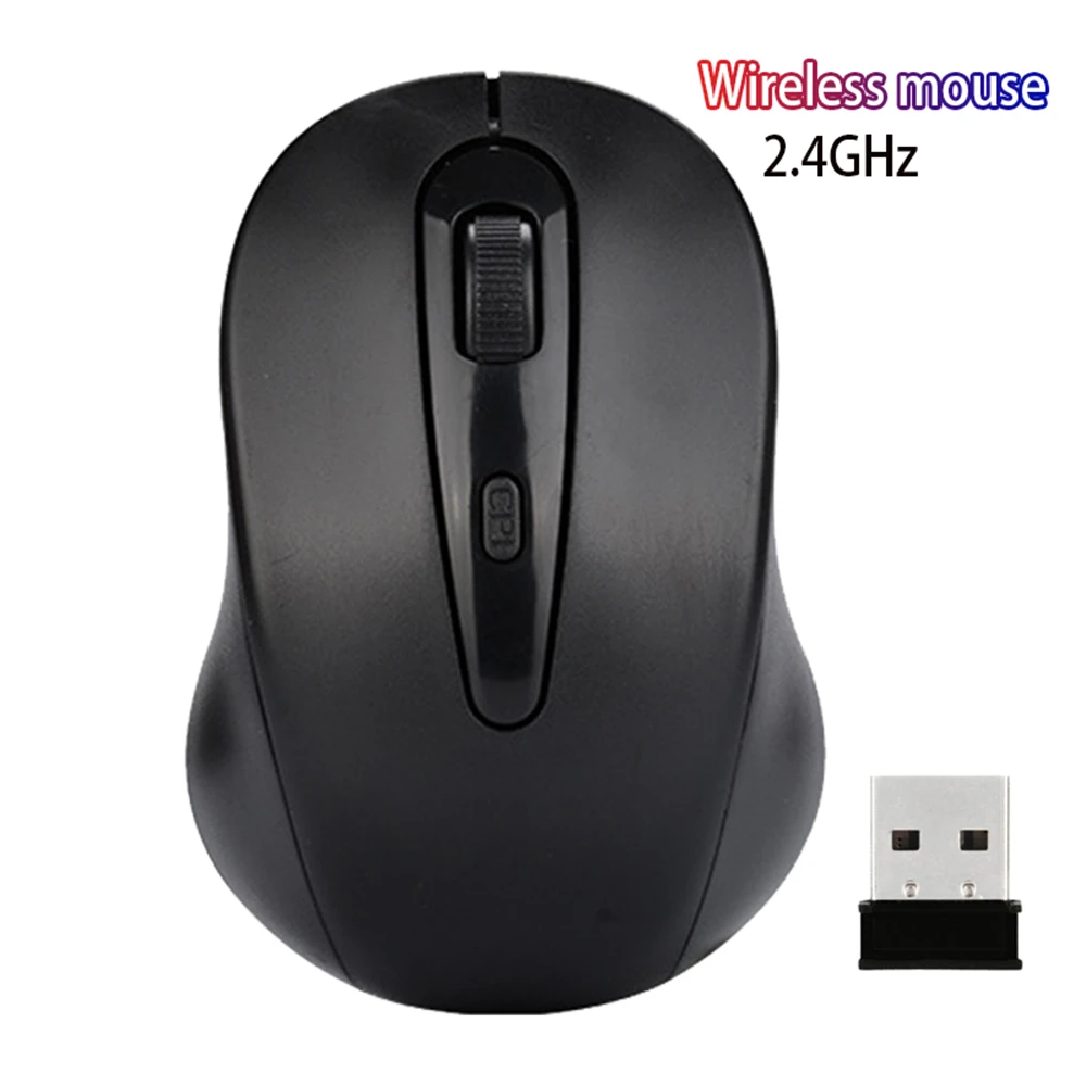 desktop mouse 2.4G Wireless Mouse1600DPI Adjustable Mini Optical Computer Mouse For laptop Desktop white gaming mouse wireless Mice