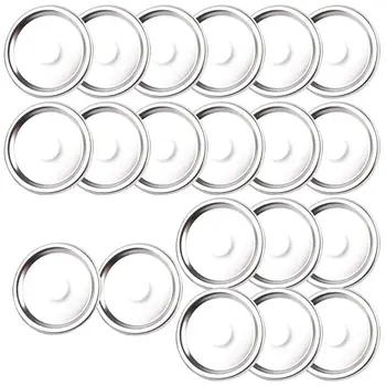 

20 Pack mmason Jar Lids Mason Jar Split-Type Lids Mason Jar Cover Mason Jar Lid with Silicone, Excluding Mason Circle