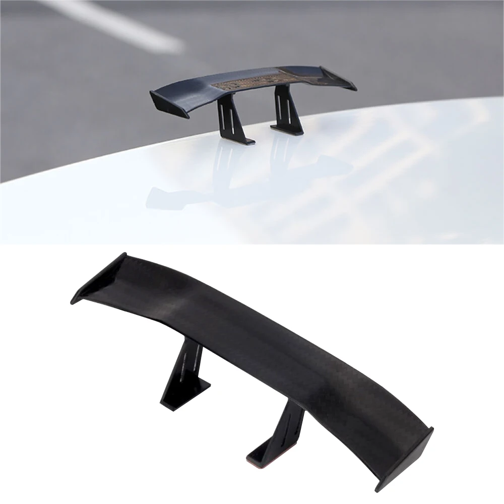 

Carbon Car Tail Wing Universal Trunk Spoiler Auto Car Sticker for VW Volkswagen Passat B6 Ford Focus 2 Peugeot 206 BMW Audi AMG