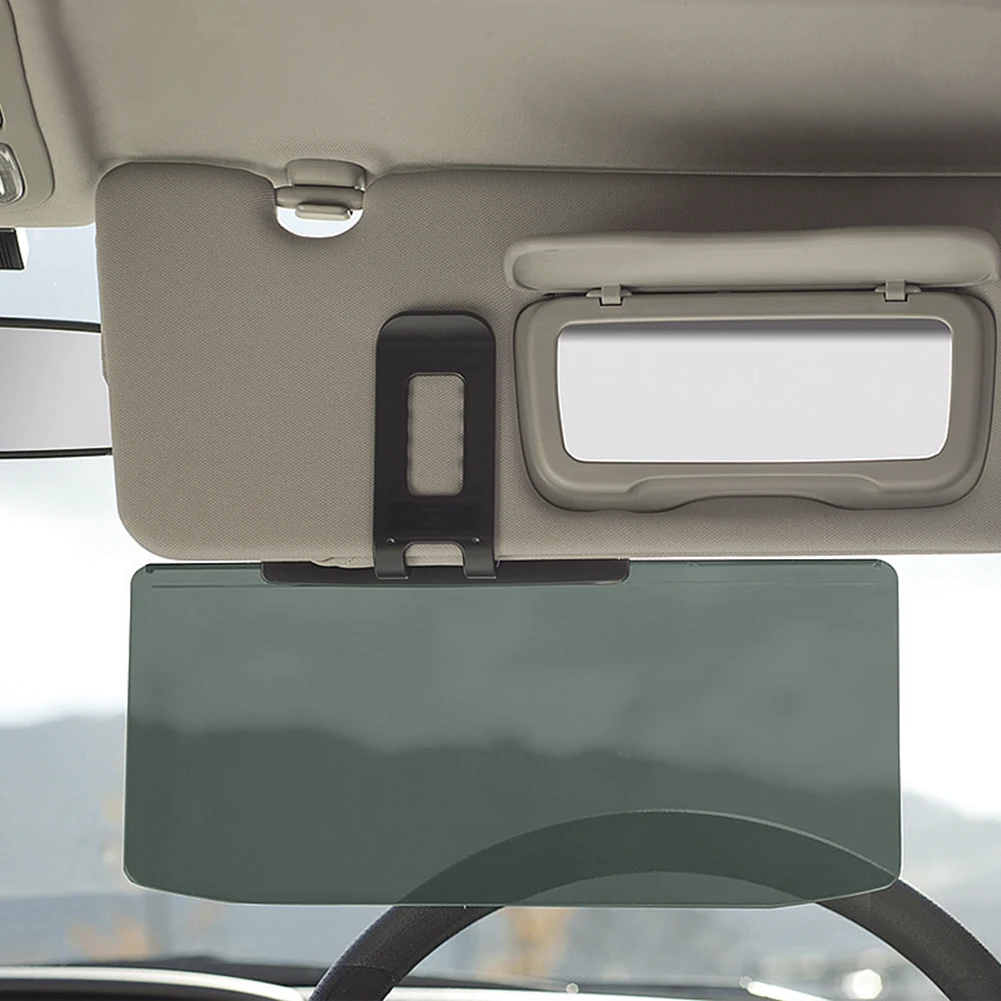 Car Sun Visor Anti-glare Shading Mirror Auto Anti-Glare Clip-on Shield  Sunshades For Cars Sun Visor Auto Accessories