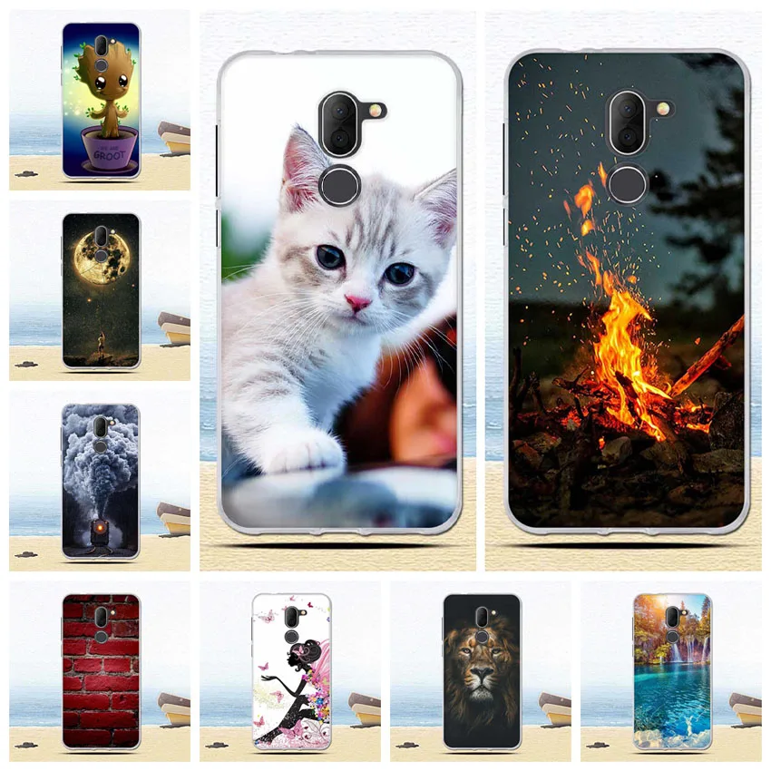 Мягкие силиконовые чехлы для телефонов Alcatel 3X 5058i мягкий материал задняя крышка