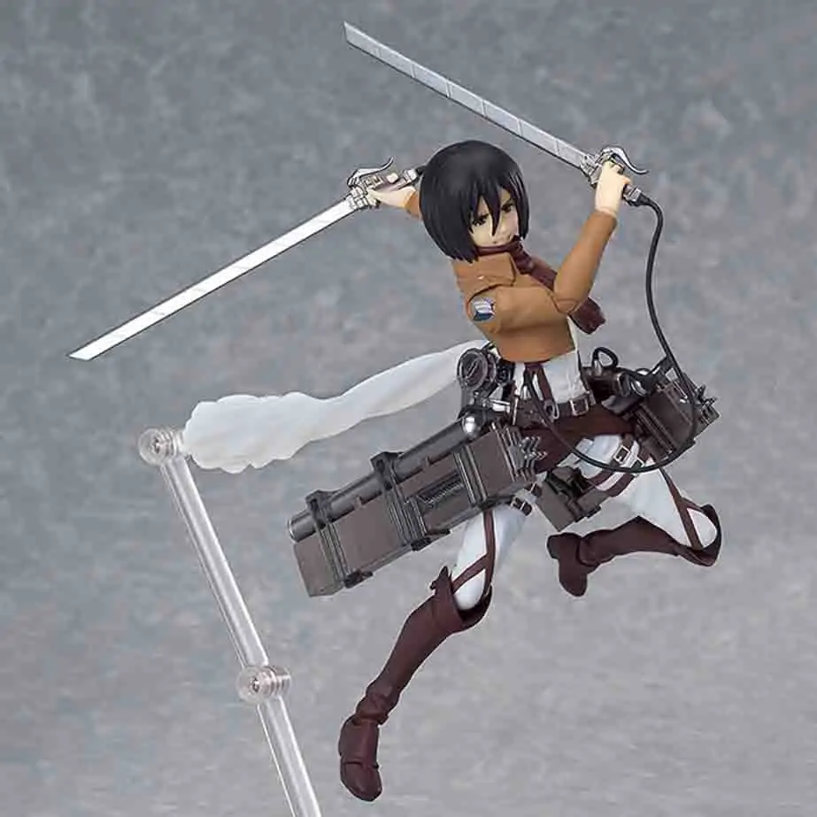 Аниме атака на Титанов Eren Mikasa Ackerman Levi/Rivaille фигма ПВХ фигурка модель игрушки