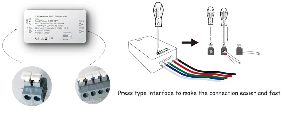 C-009 ZIGBEE звено, светлый Светодиодные ленты Диммер контроллер постоянного тока 12-24 V совместим со многими ворота работает с amazon echo плюс