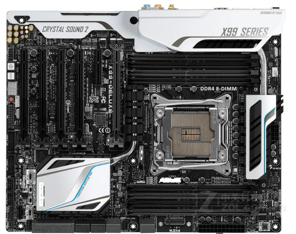 X99-DELUXE/USB3. Настольная материнская плата LGA 2011-3 DDR4 USB2.0 USB3.0 128 ГБ X99 оригинальные