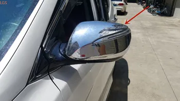 

For Hyundai SantaFe 2013-2017 High-quality ABS Chrome Rearview mirror cover Anti-Rub protection Decoration Car styling