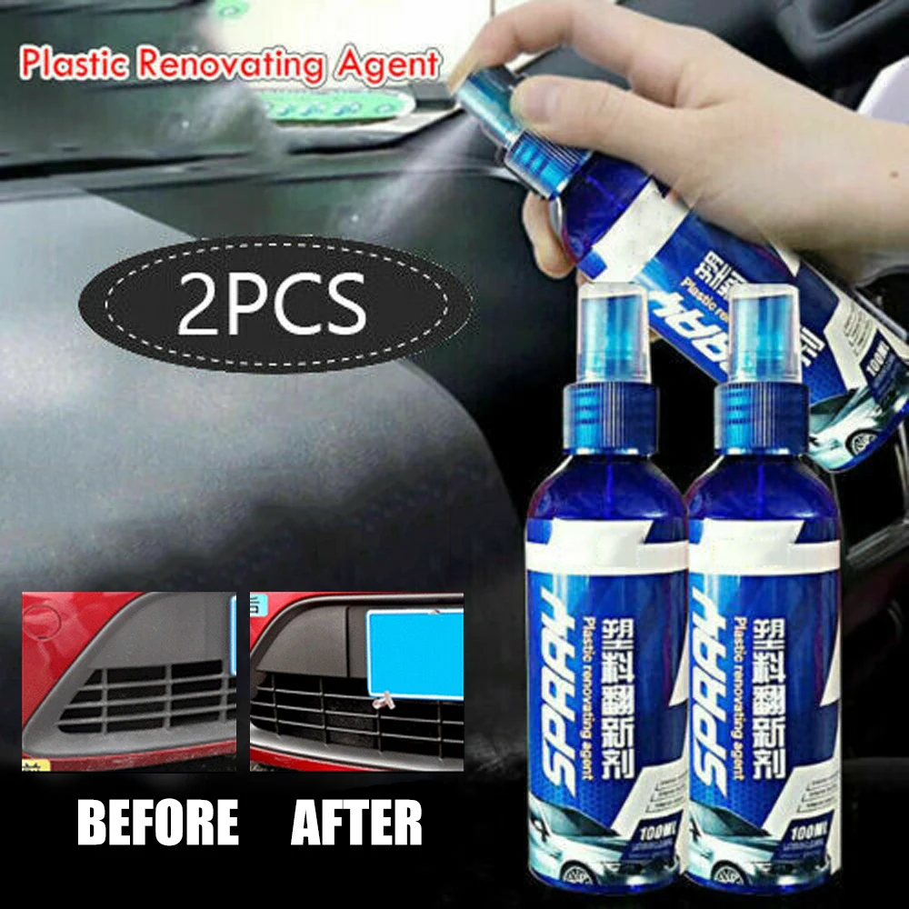 

New Arrival 2pcs 100ml Refurbish Anti Scratch Hydrophobic Polishing Nano Coating Agent for Car Wash & Maintenance