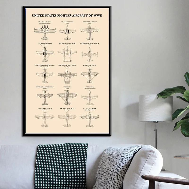 Poster Décoratif Abstrait - Carte Du Monde Artistique Sur Toile - Peinture Murale Moderne Sans Cadre