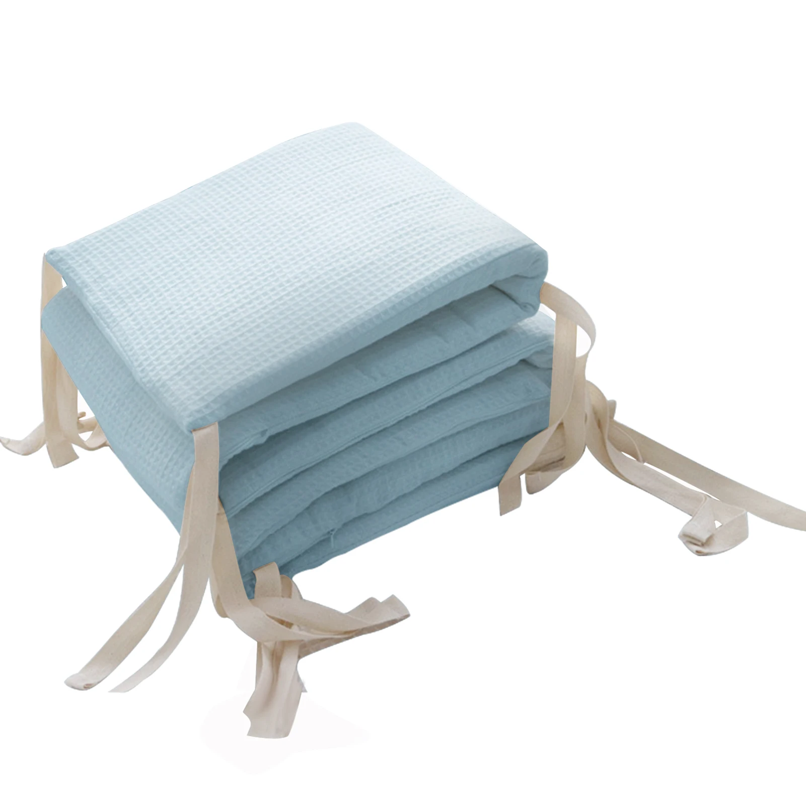 Baby Bed Thicken Bumper One-piece Crib Around Cushion Cot Washable Anti-collision Protector Pillows Newborns Room Decor