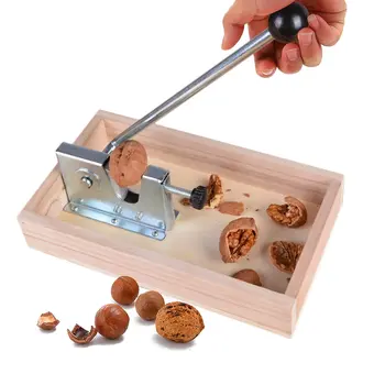 

Convenient Practical Nut Sheller Nut Opening Clamp Nut Breaking Tool Thin-Skin Walnut Shell OpenerKitchen Tools 1pcs#