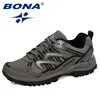 BONA 2022 New Designers Hiking Shoes Male Mountain Climbing Trekking Shoes Man Cow Split Sport Walking Shoes Men Trendy Sneakers ► Photo 3/6