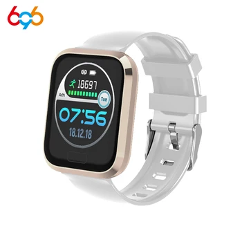 

696 P30 Smart Bracelet Call Reminder 1.3 Inch Heart Rate Blood Pressure Monitoring Fitness Tracker IP67 Waterproof Smart Watch