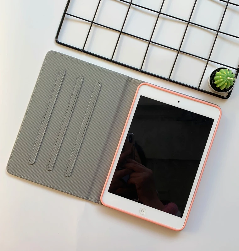 Автоматический будильник смарт-чехол с подставкой для Планшеты ipad Mini1 на возраст 2, 3, 4, 5, ipad air 2 3 pro 10,5 Мультфильм защитный чехол для ipad 2, 3, 4 18 9,7