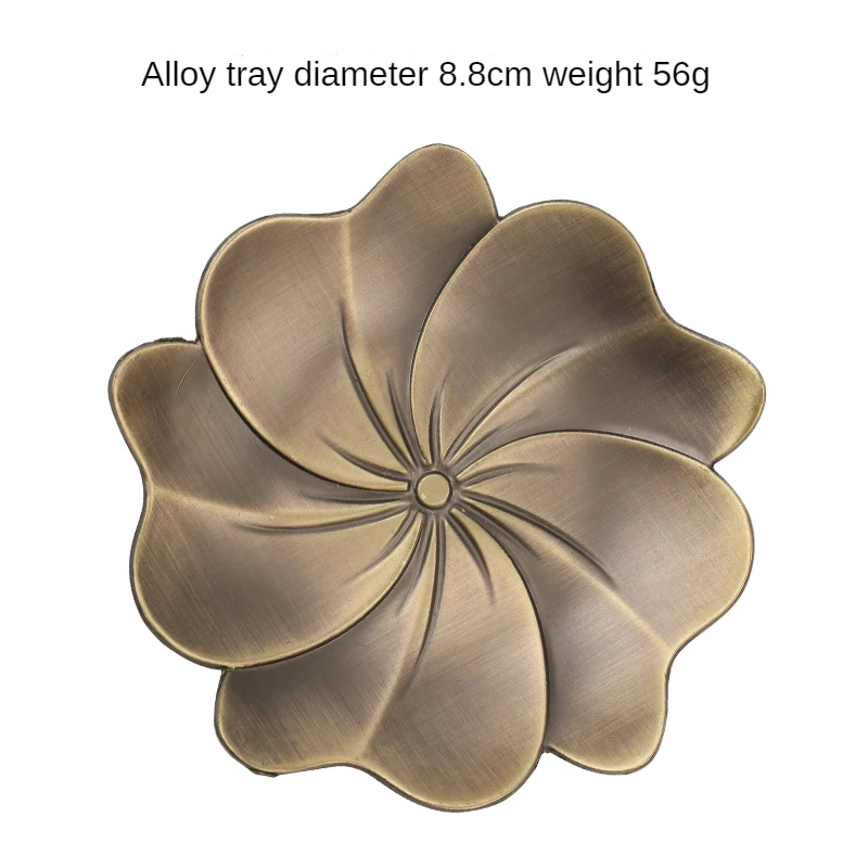 Incense holder incense holder indoor line incense burner brass aroma diffuser antique ornaments Taoist agarwood incense holder