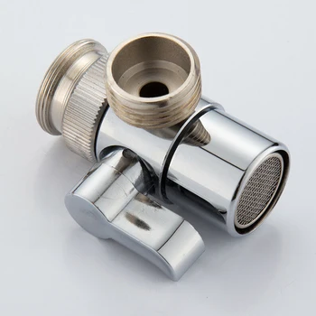 

M22 Thread Diverter Valve Basin Faucet Sprayer Chrome Washer Brass Bathroom