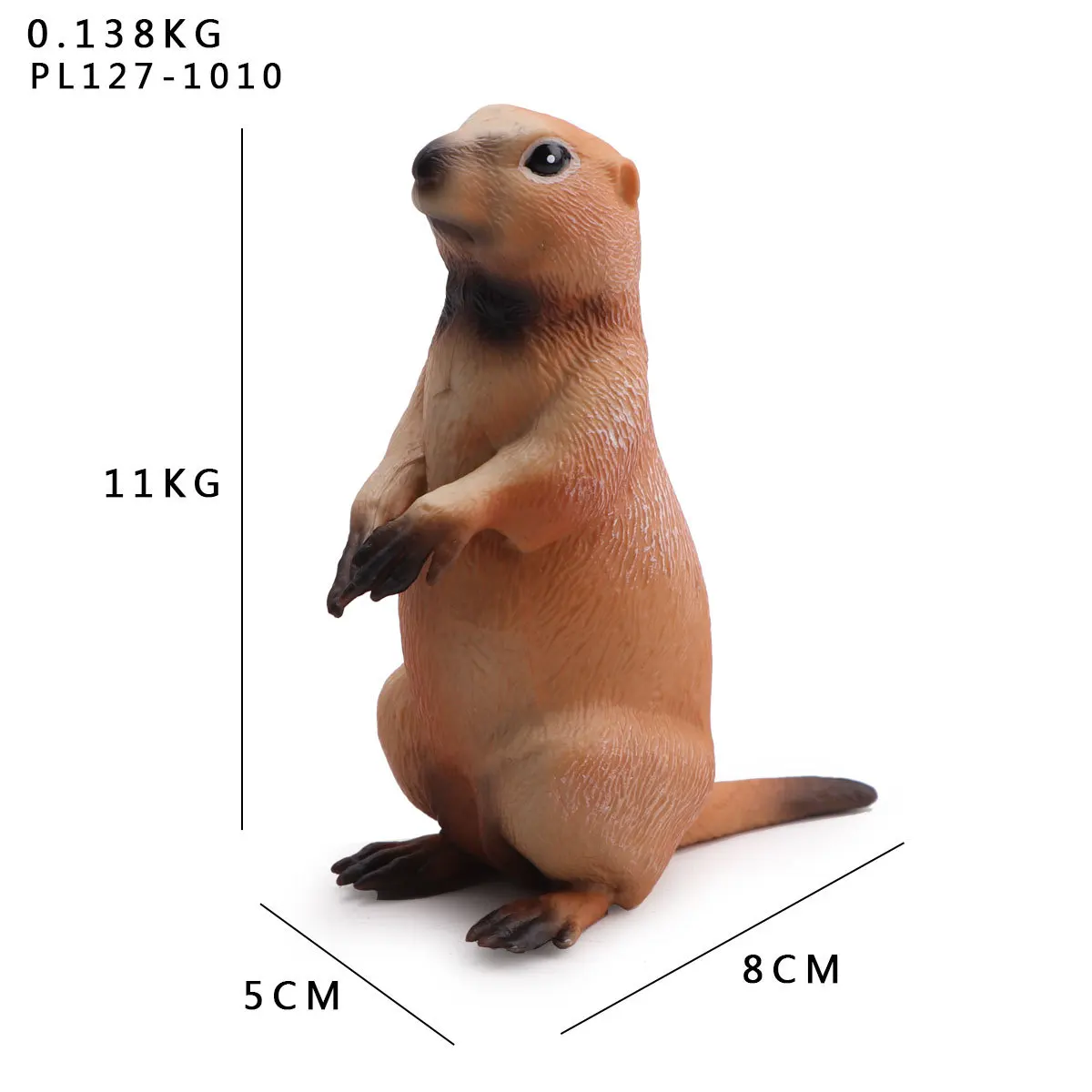 Новые продукты детская цельная модель диких животных мир игрушка мышь Chipmunk Marmot модель Белочка украшения