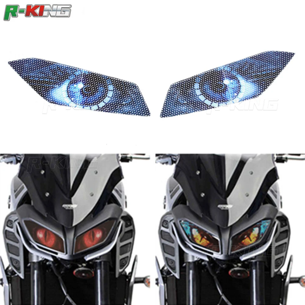Наклейка на переднюю фару мотоцикла Yamaha MT-09 MT09 MT 09 2017 защитные наклейки Защитная