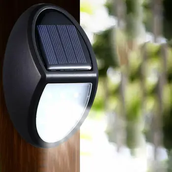 

2x10-LED Solar Powered Light PIR Motion Sensor Outdoor Garden Security Wall Lamp Solar Wall Light 10PCS White LED