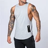 Workout Gym Mens Tank Top Vest Muscle Sleeveless Sportswear Shirt Stringer Fashion Clothing Bodybuilding Singlets Cotton Fitness ► Photo 2/6