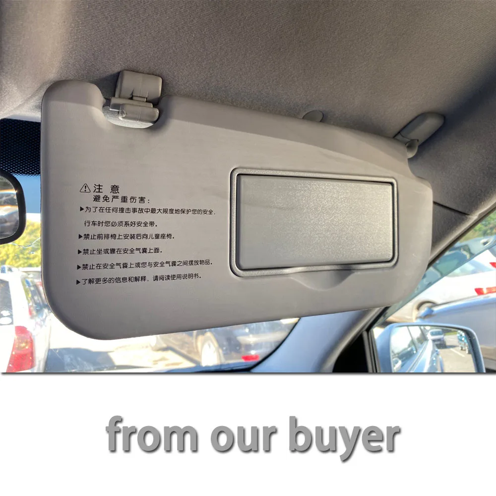 LHD Inner Sun Visor For KIA Sportage 2005 2012 Sunvisor Sunshield