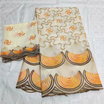 

New Arrivals Swiss Voile Lace In Switzerland High Quality African Dry Lace Fabric 100%Punch Holes Cotton Lace For Party Sew