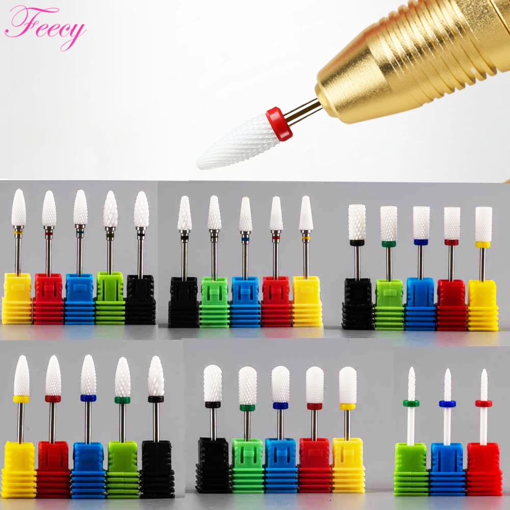 

Milling Cutter for Manicure Nail Drill Bits Corundum Mill Cutters Pedicure Bit Nail Nozzles Removing Gel Varnish Accessories