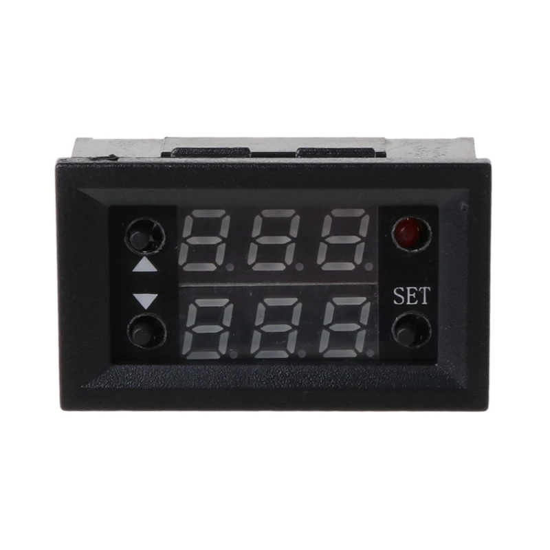 

P82C W2810 DC12V 20A Digital Thermostat Temperature Controller Red Display with Probe