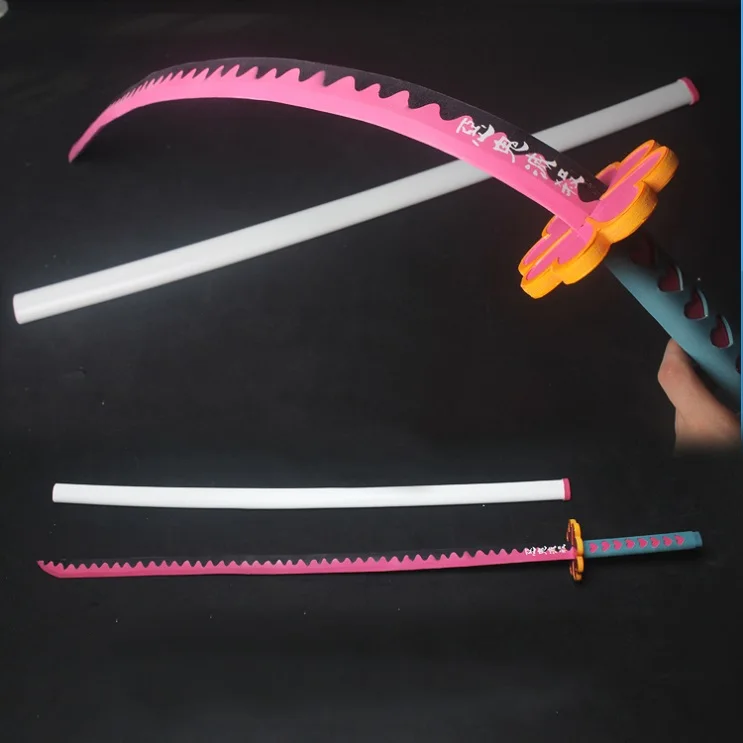 

Kimetsu no Yaiba Love Pillar Mitsuri Kanroji Soft Sword Cosplay Prop