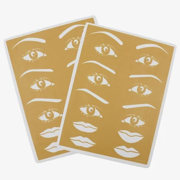 

1pcs brows lips eyes practice skins for microblading permanent makeup eyebrow practice tattoo accessories