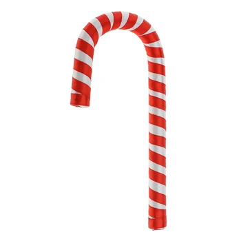 

Plastic Candy Cane Outdoor Holiday Christmas Tree Hanging Decorations Ornaments