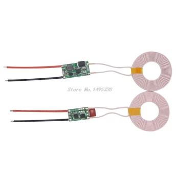 

1Set 5V/2A Wireless Charger Module Large Current Wireless Power Supply Transmitter Receiver Charging Coil Module DIY Repair Part