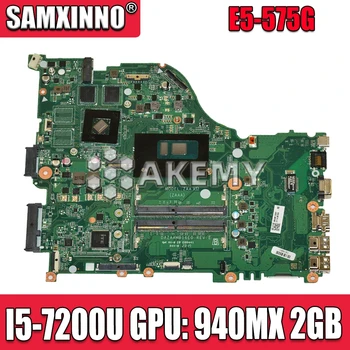 Kaufen E5-575G Motherboard Mainboard For Acer E5-575 F5-573 Laptop ZAA X32 DAZAAMB16E0 REV:E CPU: I5-7200U GPU: 940MX 2GB 100%test OK
