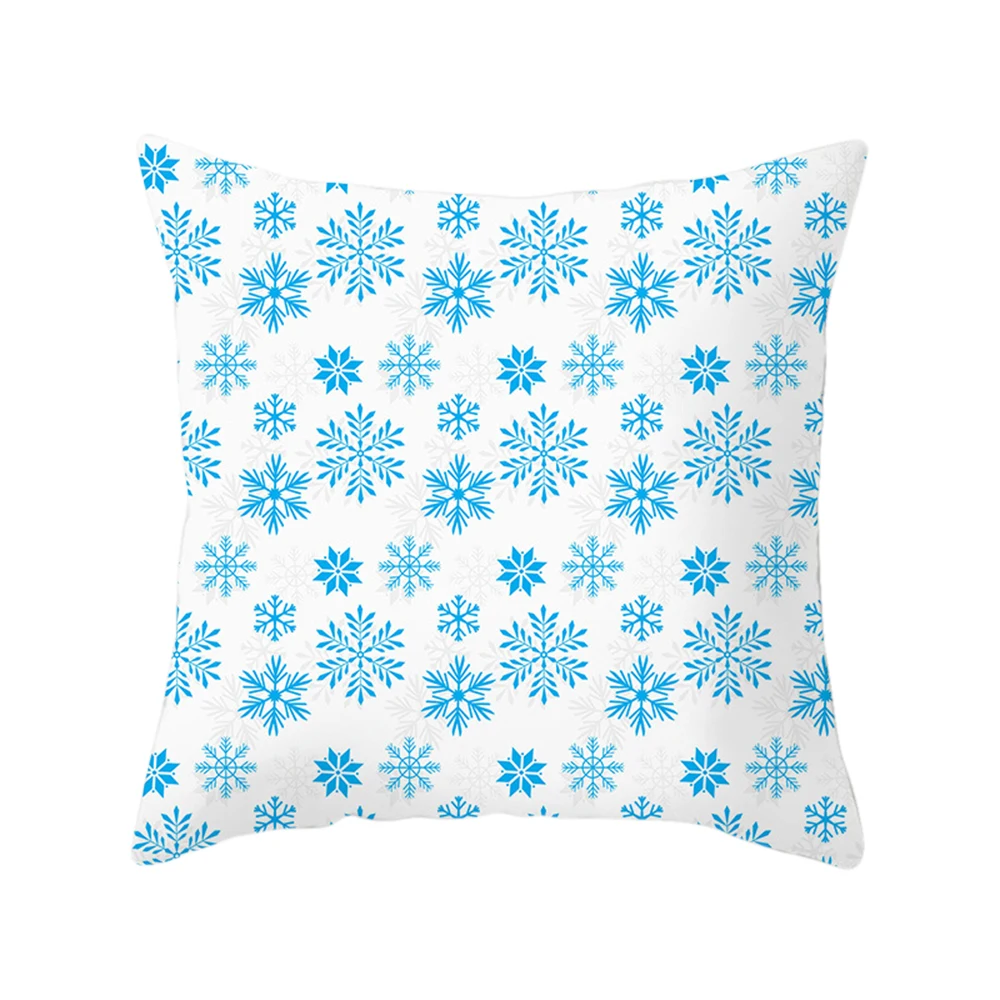 

45*45cm Cushion Cover Deer Tree Pillows Cover Winter Style Christmas Pillow Case Snow Throw Pillows Home Decor for Sofa Car
