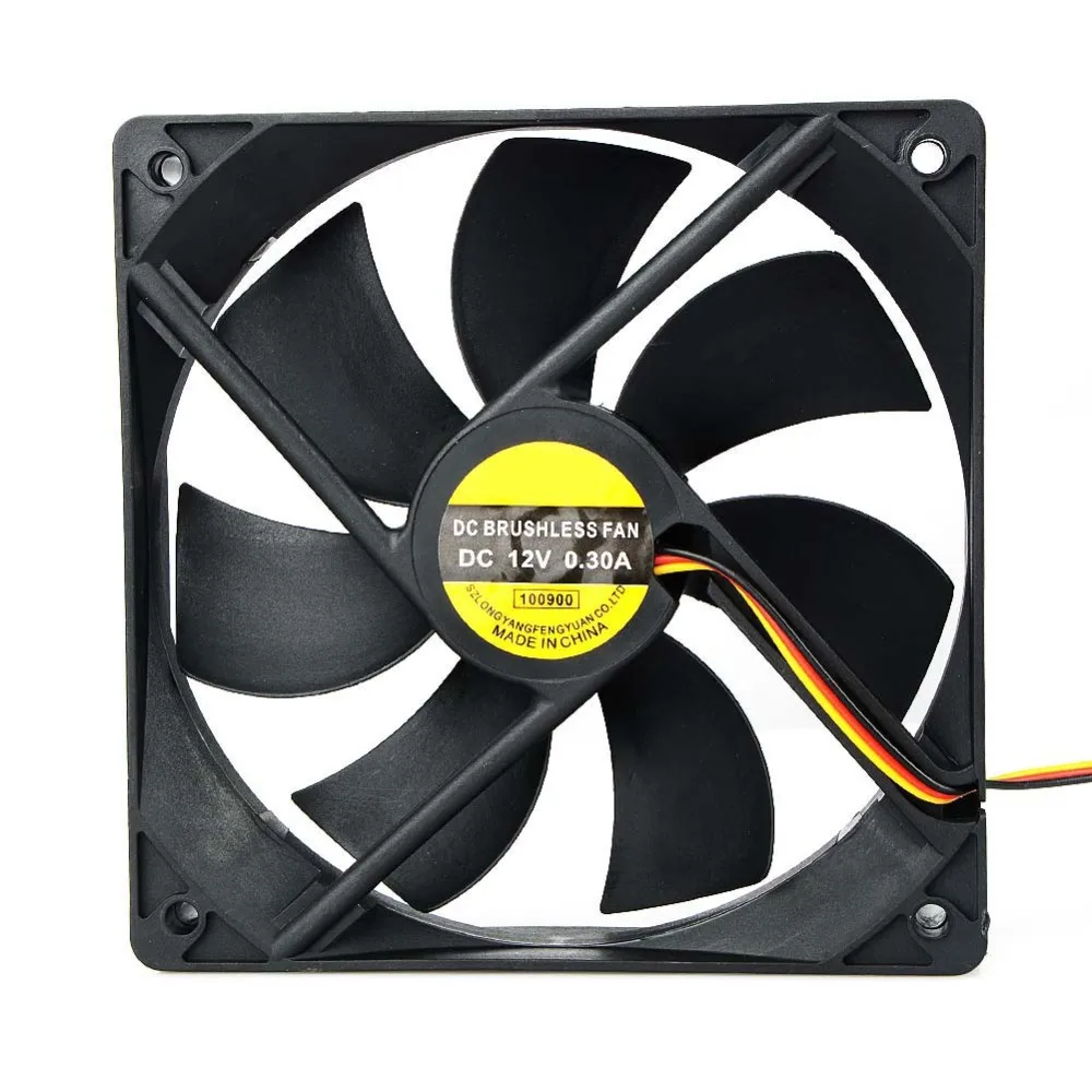 

120x25mm 120mm Fan 12V DC Brushless PC Computer Case Cooler 3Pin Connector Cooling Fan For CPU Radiating For Desktop PC
