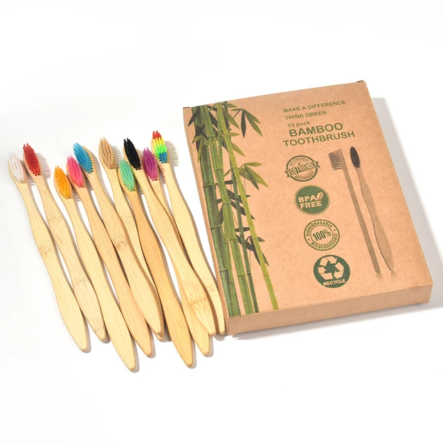 Biodegradable Bamboo Toothbrush Bamboo & Eco Friendly Toothbrushes » Planet Green Eco-Friendly Shop 2