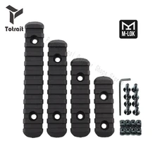 TOtrait 4 шт. винтовка полимерная M-LOK 20 мм Пикатинни Вивер секция набор для ручной охраны охотничья полимерная направляющая секция рельсы