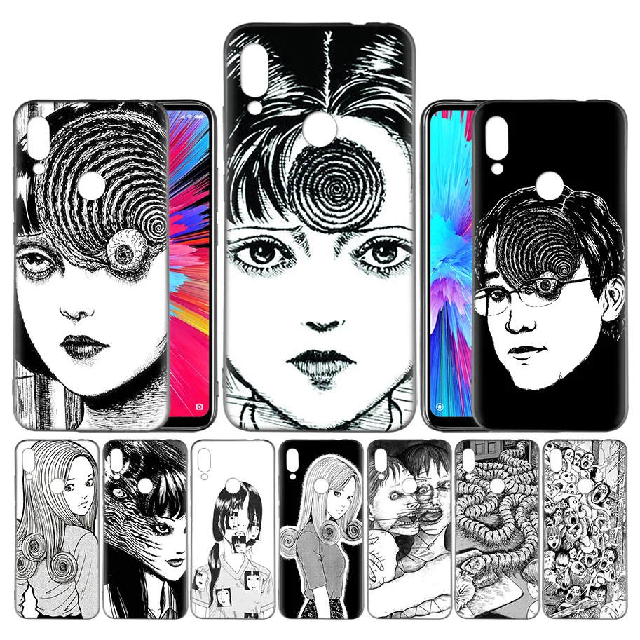 

Coque Case for Xiaomi Mi 9 9T A3 Lite Redmi Note 7 K20 CC9e 6 5 7A 6A F1 Pro Cover Phone Bags Shell Junji Ito Tees